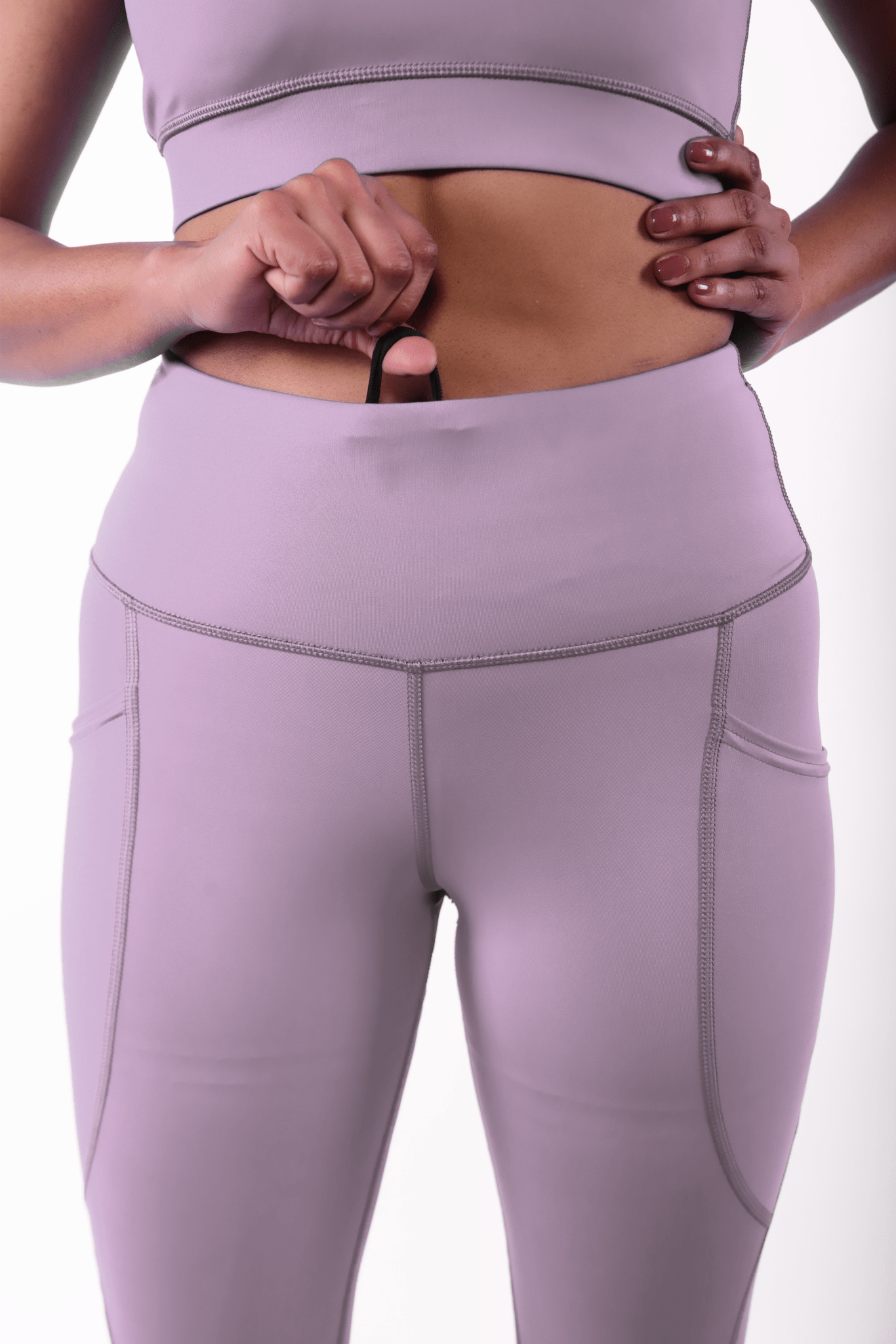 Purple Pulse Leggings - BODYBORN