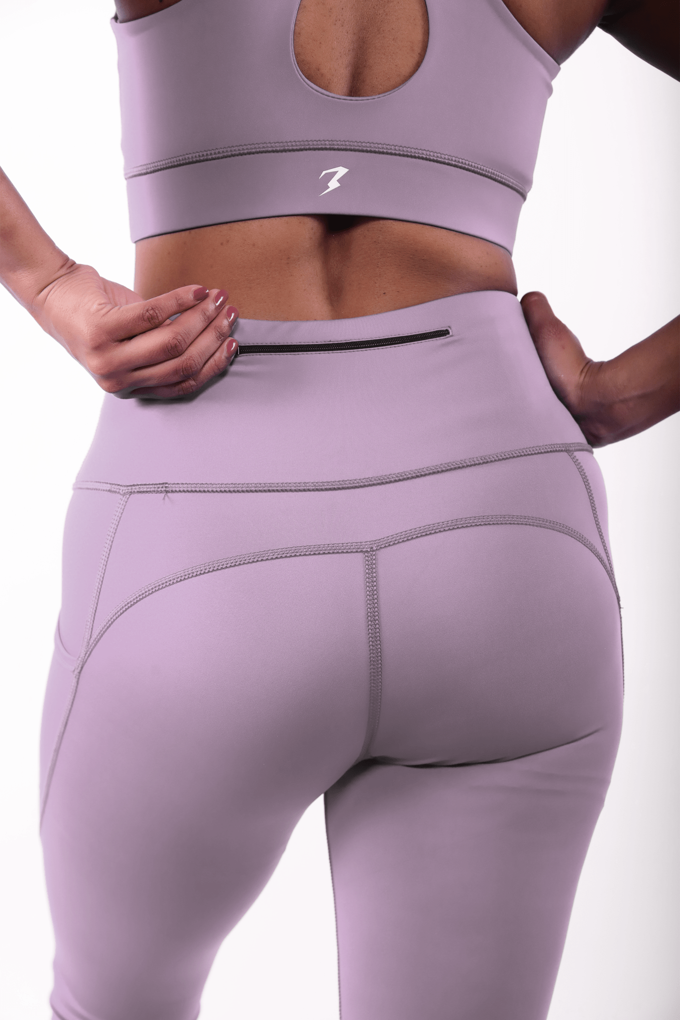 Purple Pulse Leggings - BODYBORN