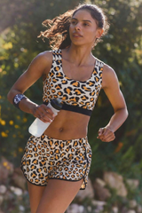 Leopard Power Sports Bra