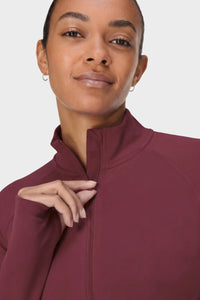 Maroon Wind Breaker Jacket