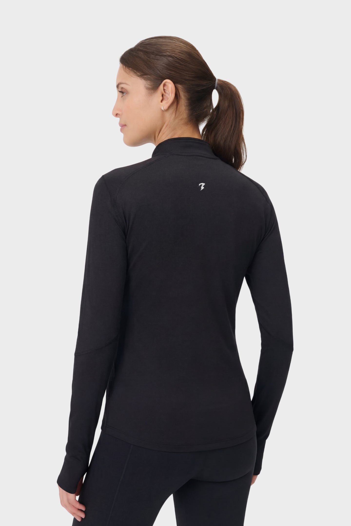 Black Luxe Workout Jacket