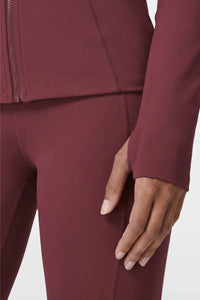 Maroon Wind Breaker Jacket