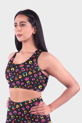 Berry Seamless Sports Bra