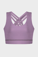 Purple Pulse Fit Sports Bra