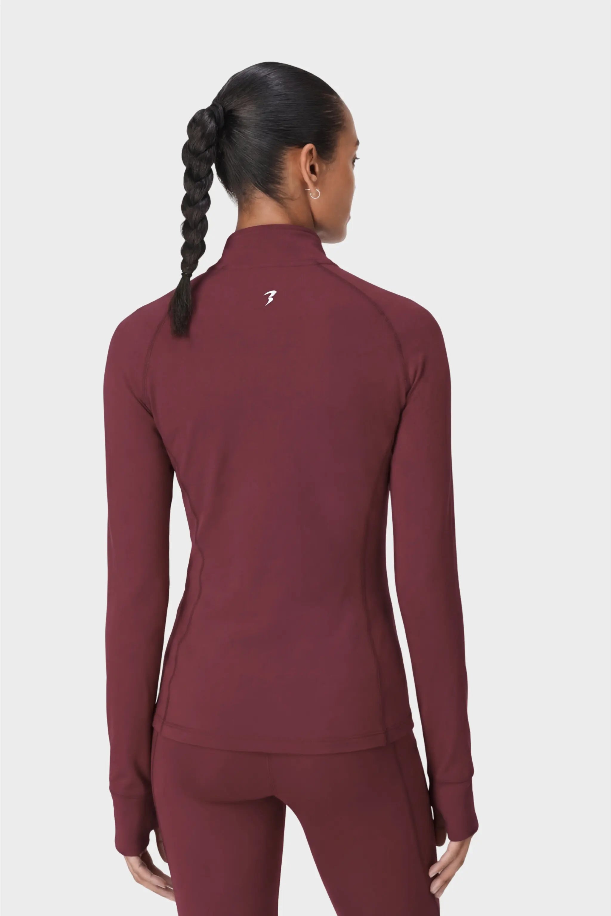 Maroon Wind Breaker Jacket