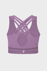 Purple Pulse Fit Sports Bra