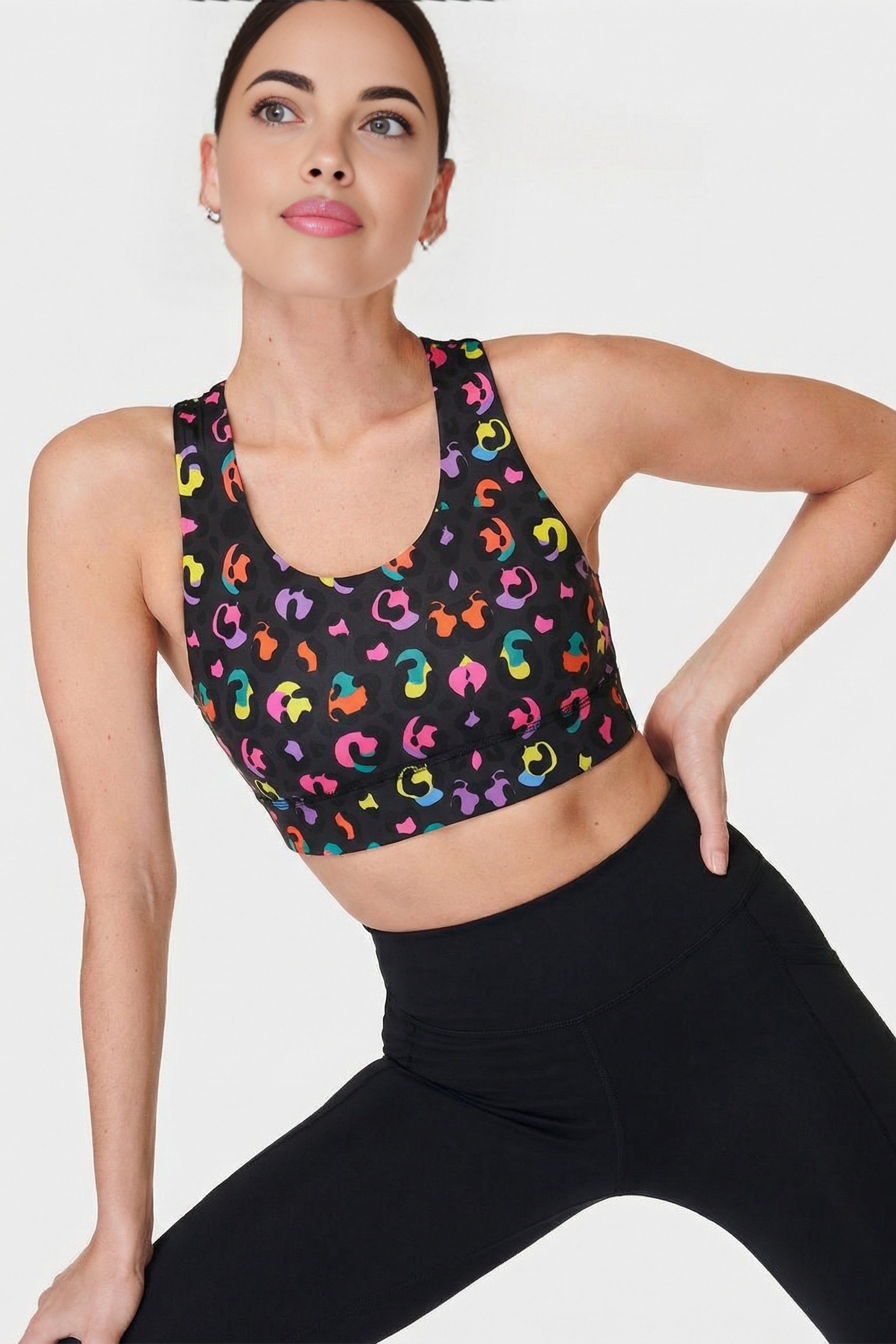 Berry Seamless Sports Bra