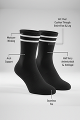 BB Core Crew Socks - Arctic Edition