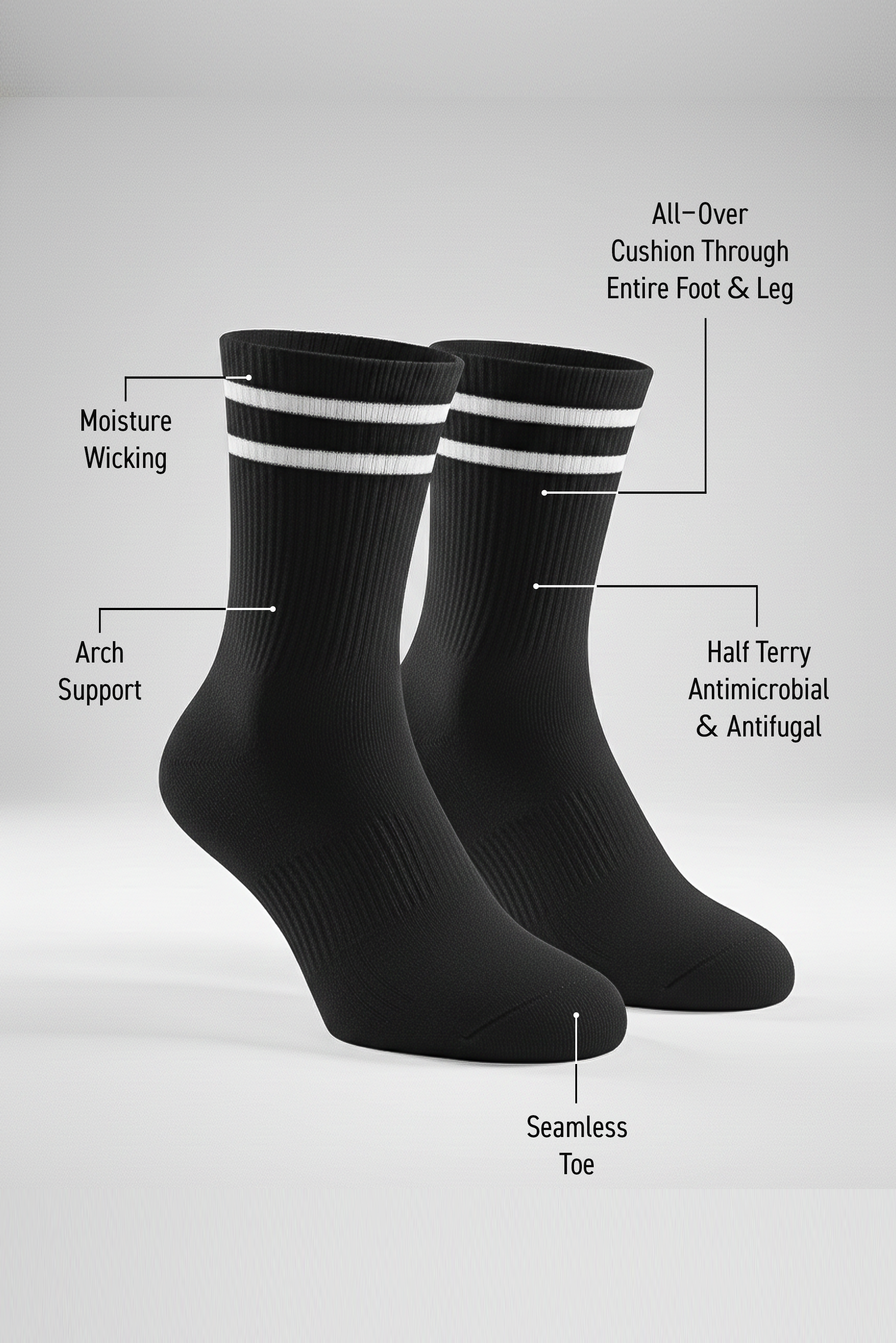 Swift™ Running Socks 3 Pack