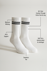 BB Core Crew Socks - Arctic Edition
