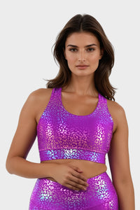 Plum Perfection Fitness Sports Bra