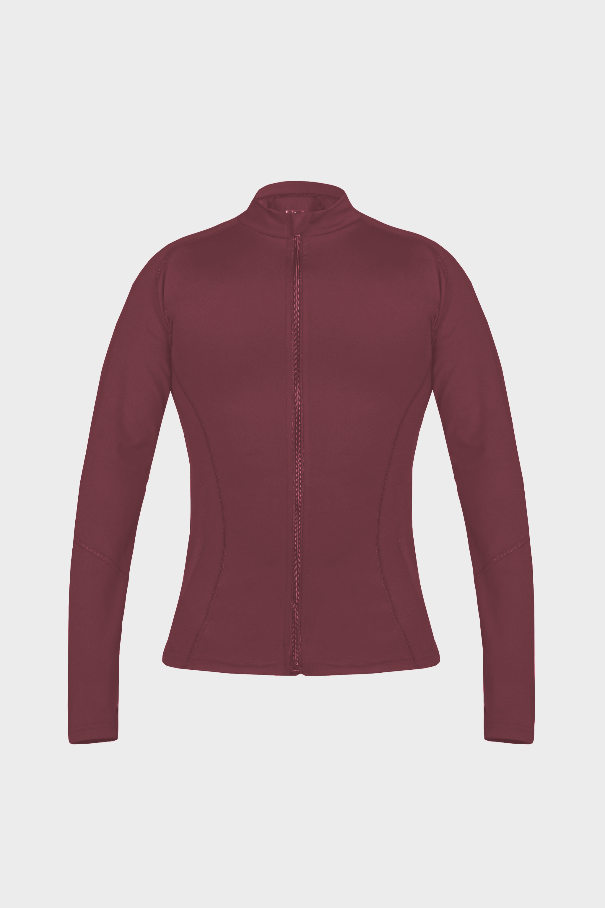 Maroon Wind Breaker Jacket