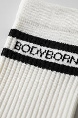 BB Core Crew Socks – Arctic Core Edition (White) - BODYBORN