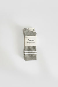 Bodyborn Core Crew Size Socks Storm Edition Grey Color performance soft and comfortable