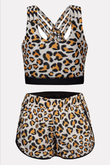 Leopard Luxe Loose Shorts - BODYBORN