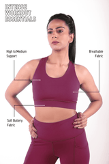 Maroon Plum Power Set - BODYBORN