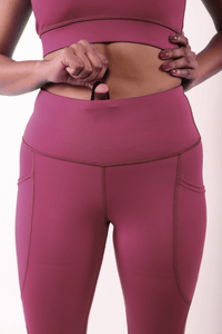 Maroon Plum Power Set - BODYBORN