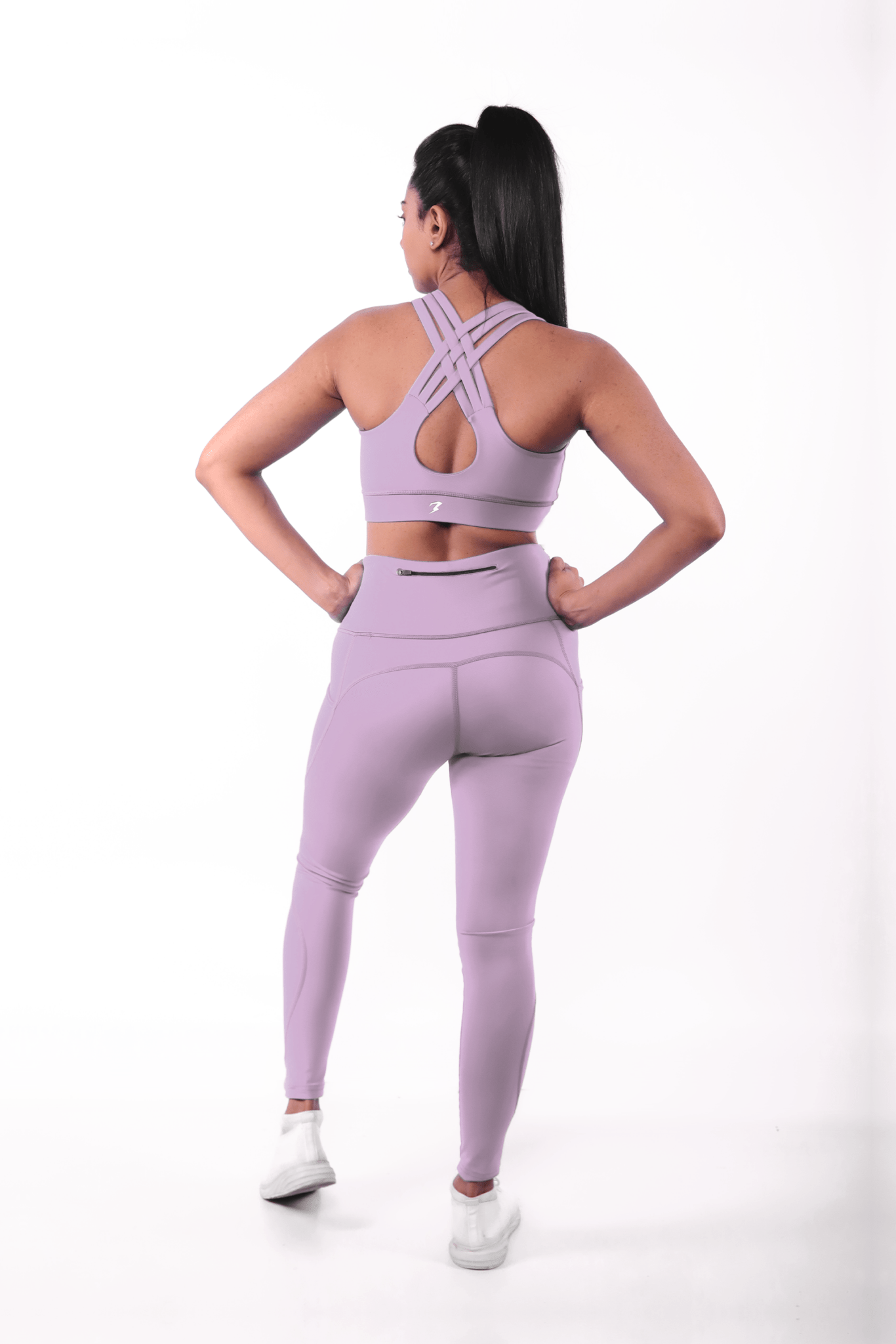 Purple Pulse Leggings - BODYBORN